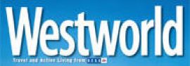 Westworld Magazine cover logo