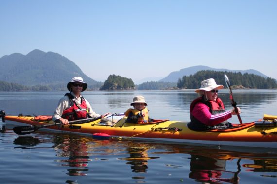 Family Kayaking Vacation Packages with West Coast Expeditions