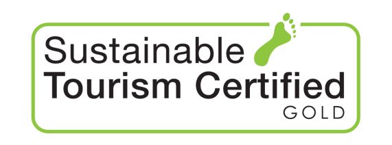 Sustainable Tourism Gold Award logo