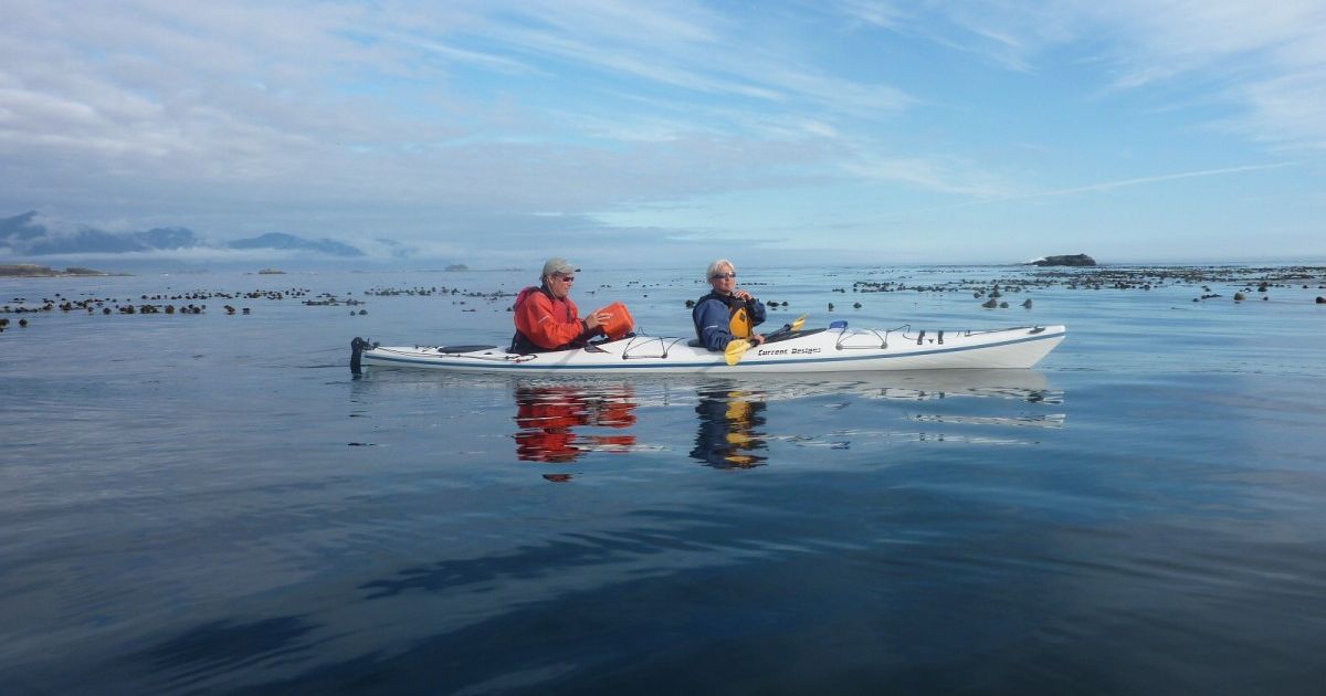 Sea Otter Glamping Trip Getaway Spring Island, Kyuquot, BC
