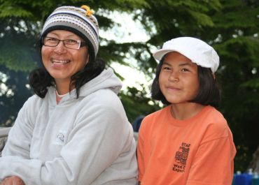 WCE co-owner Bev Hansen Michel with daughter Shania