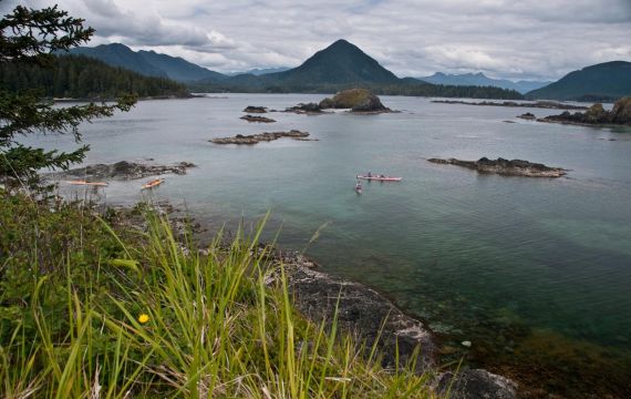image by Bruce Kirkby Kayakers Paradise - with West Coast Expeditions